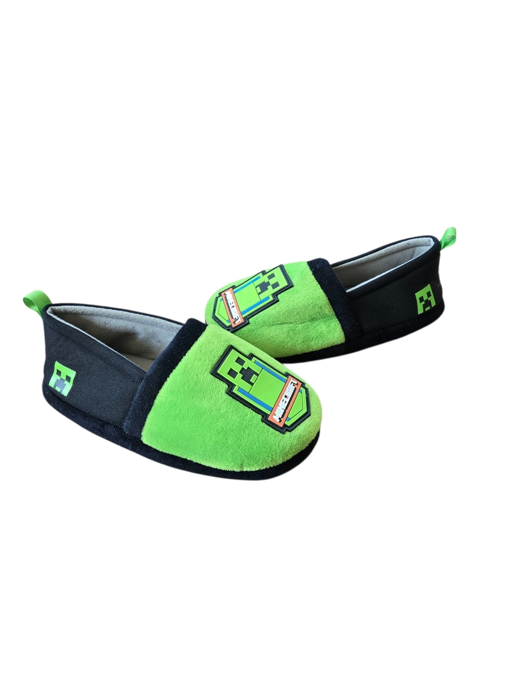 Minecraft Creeper Kids Slippers